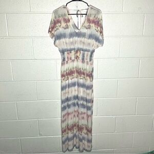 < NWT Bebop Tie Dye Maxi Dress Size Large >